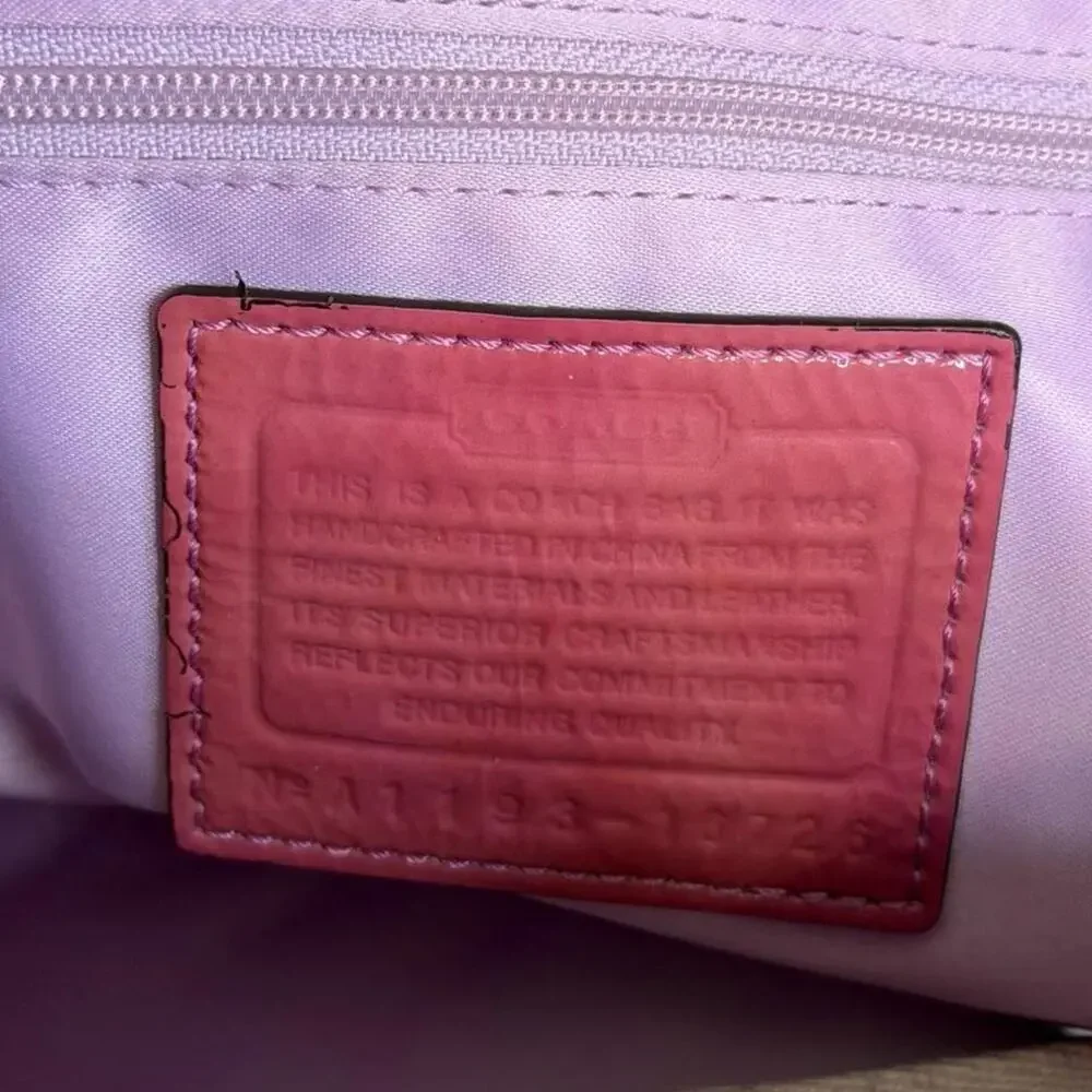 Y2k vintage coach poppy